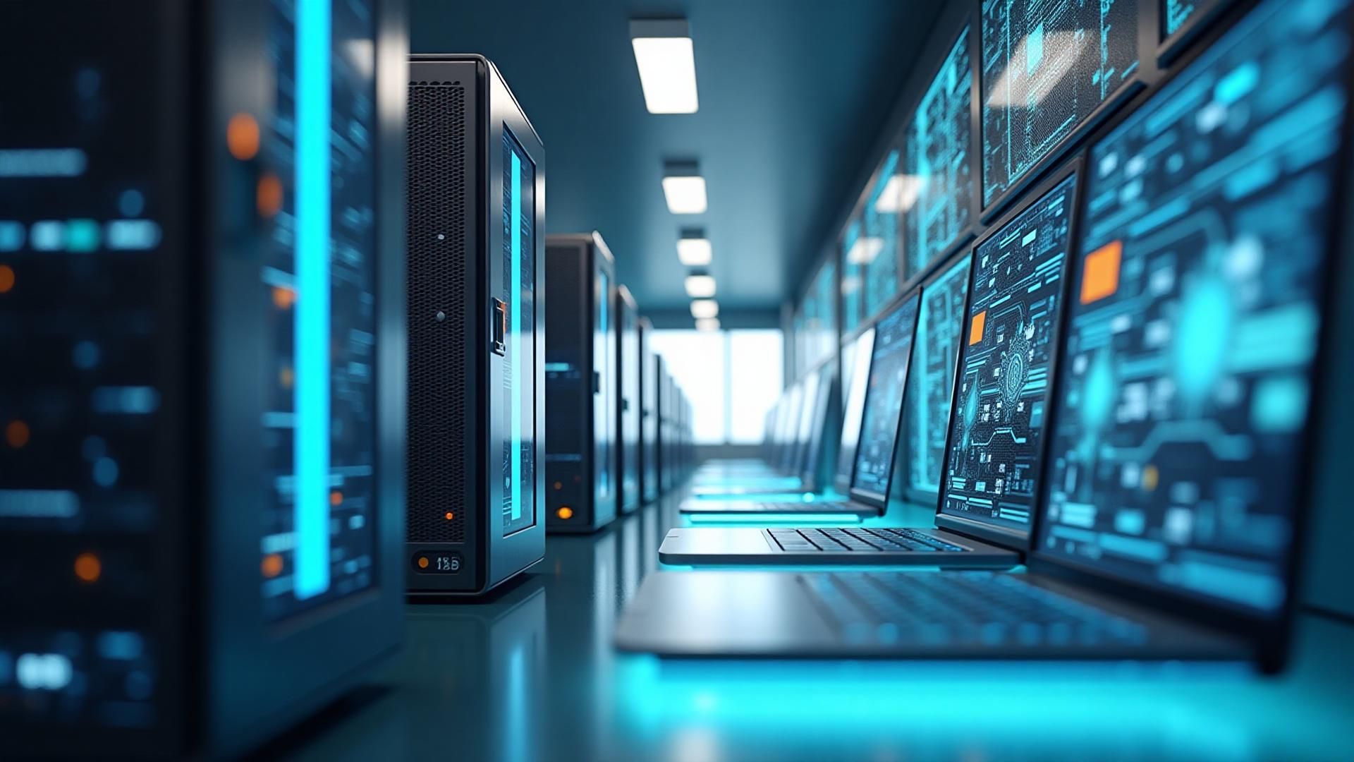 High-tech electronics and IT equipment